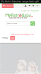 Mobile Screenshot of myretrobaby.com